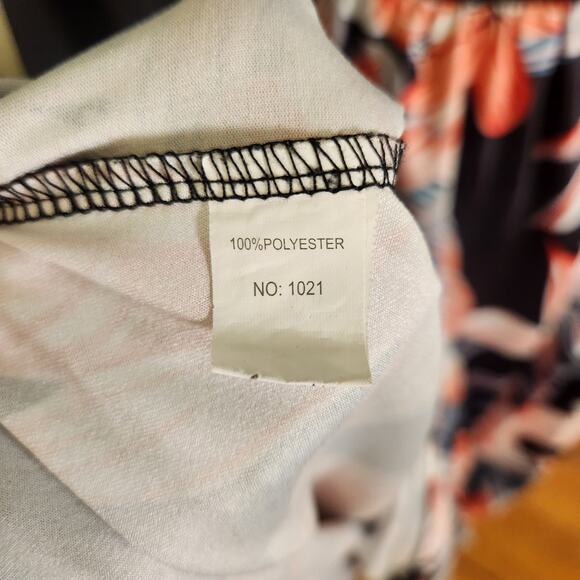 MOMMY AND ME Matching Long Sleeve Floral Maxi Dresses, Size Large & 4-5T - Picture 12 of 15